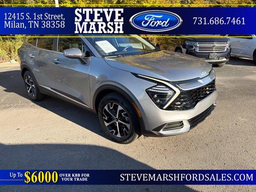 Steel Gray 2024 Kia Sportage EX