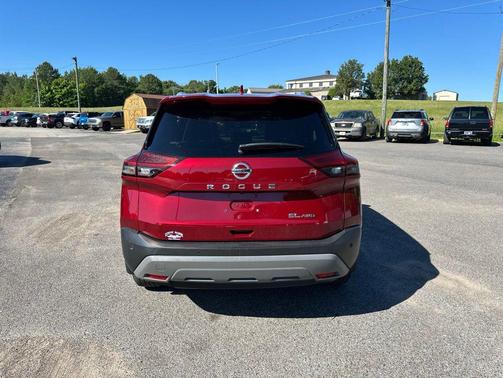 Red 2021 Nissan Rogue SL