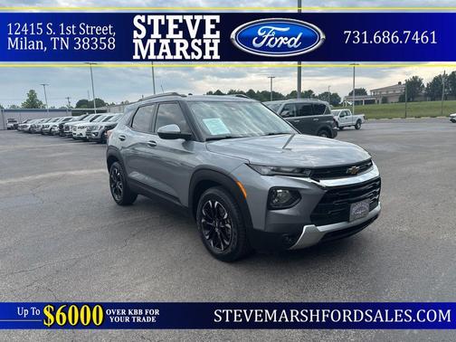 Sterling Gray Metallic 2023 Chevrolet Trailblazer LT