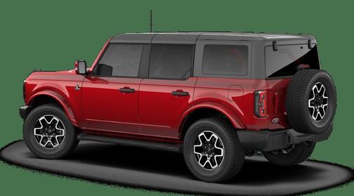 Ruby Red Metallic Tinted Clearcoat 2026 Ford Bronco Outer Banks