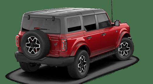 Ruby Red Metallic Tinted Clearcoat 2026 Ford Bronco Outer Banks