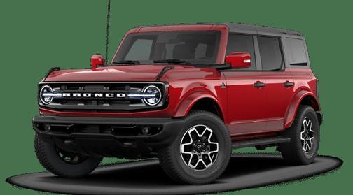Ruby Red Metallic Tinted Clearcoat 2026 Ford Bronco Outer Banks