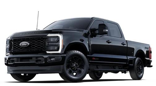 Agate Black Metallic 2025 Ford F-350 Lariat Truck