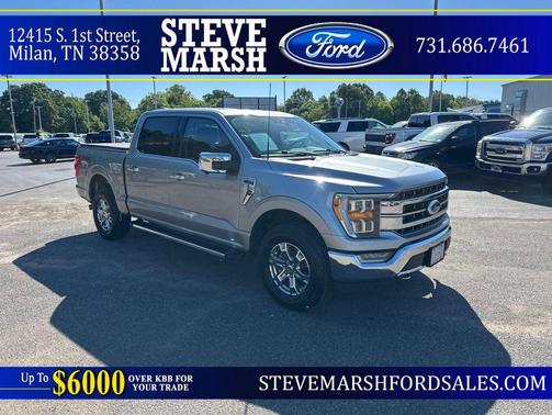 Iconic Silver Metallic 2023 Ford F-150 Lariat