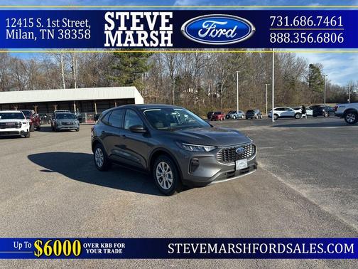 carbonized gray metallic 2026 Ford Escape Active SUV