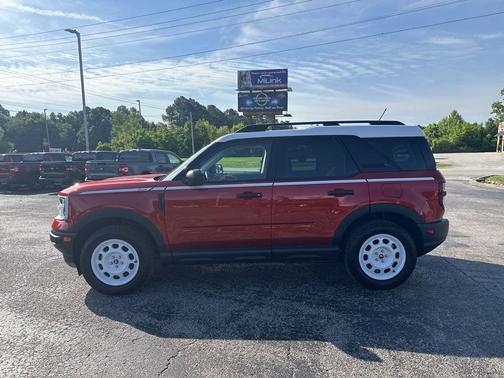 Hot Pepper Red Metallic Tinted Clearcoat 2024 Ford Bronco Sport Heritage