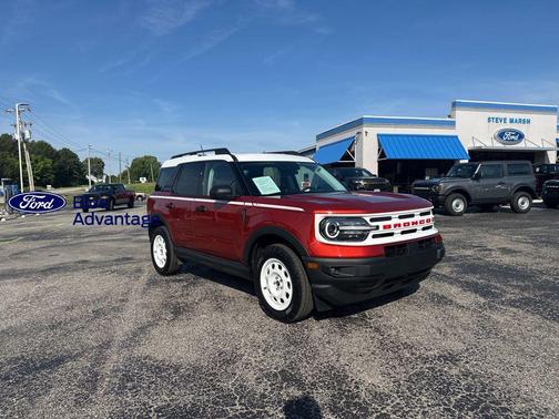 Hot Pepper Red Metallic Tinted Clearcoat 2024 Ford Bronco Sport Heritage