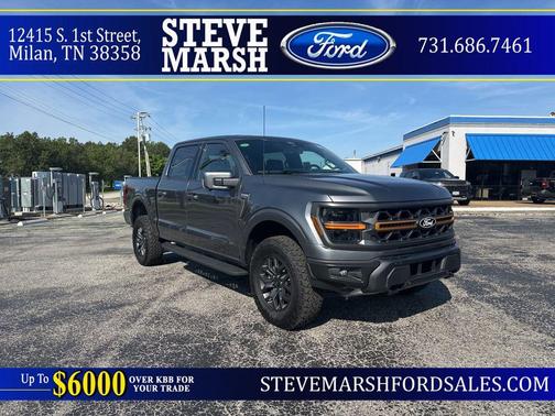 Carbonized Gray Metallic 2025 Ford F-150 Tremor