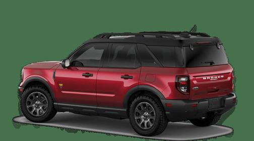 Ruby Red Metallic Tinted Clearcoat 2026 Ford Bronco Sport Badlands