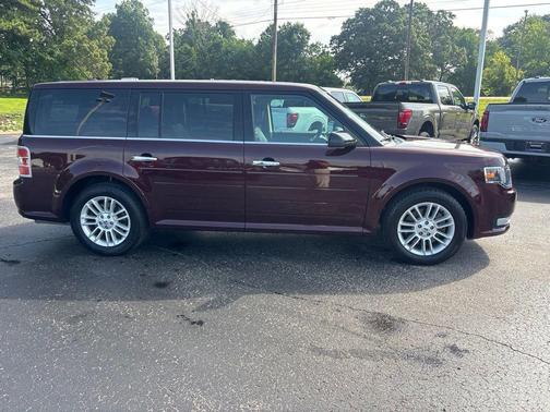 Burgundy Velvet Tinted Clearcoat 2017 Ford Flex SEL