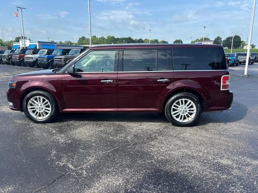 Burgundy Velvet Tinted Clearcoat 2017 Ford Flex SEL