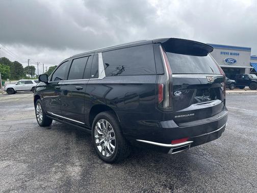 Dark Moon Blue Metallic 2021 Cadillac Escalade ESV Premium Luxury Platinum