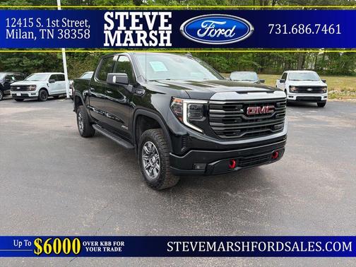 Onyx Black 2024 GMC Sierra 1500 AT4