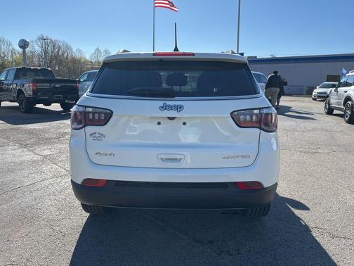 White Clearcoat 2020 Jeep Compass Limited