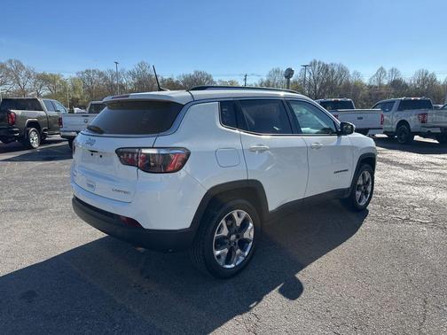 White Clearcoat 2020 Jeep Compass Limited