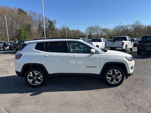 White Clearcoat 2020 Jeep Compass Limited