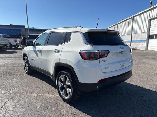 White Clearcoat 2020 Jeep Compass Limited