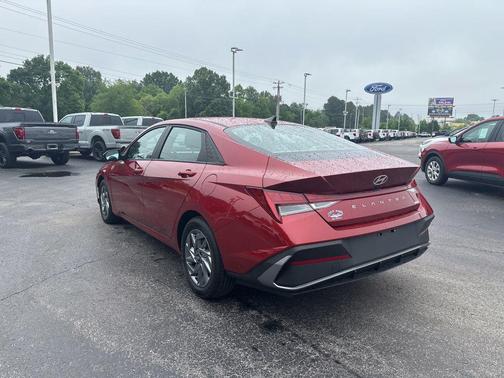 Ultimate Red 2025 Hyundai ELANTRA HEV Blue