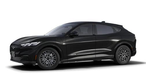 Shadow Black 2025 Ford Mustang Mach-E Premium SUV