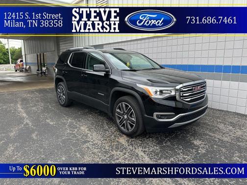 Ebony Twilight Metallic 2019 GMC Acadia SLT-1
