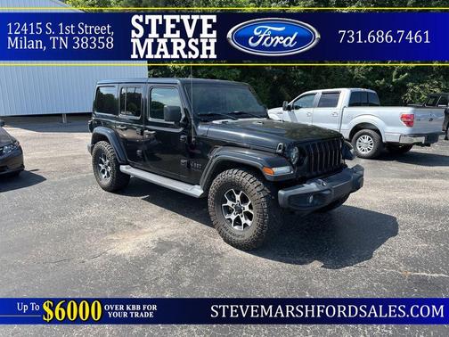 Black Clearcoat 2021 Jeep Wrangler Unlimited Sahara
