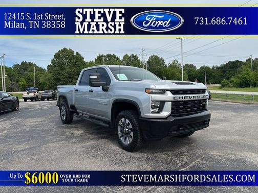 Silver Ice Metallic 2023 Chevrolet Silverado 2500 Custom