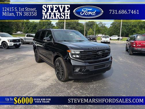 Agate Black Metallic 2026 Ford Expedition Platinum