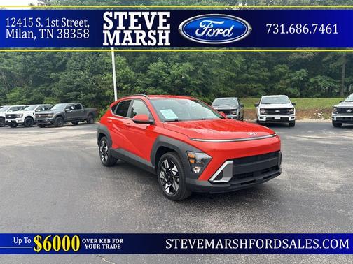 Soultronic Orange Pearl 2025 Hyundai KONA SEL