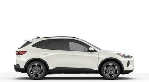 star white metallic tri-coat 2026 Ford Escape ST-Line Select