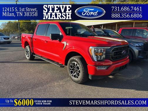 Race Red 2023 Ford F-150 XLT