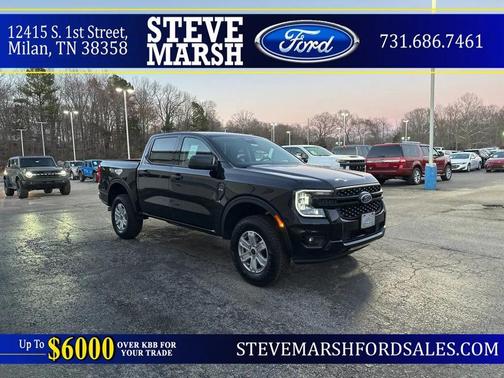 Shadow Black 2026 Ford Ranger XL Truck