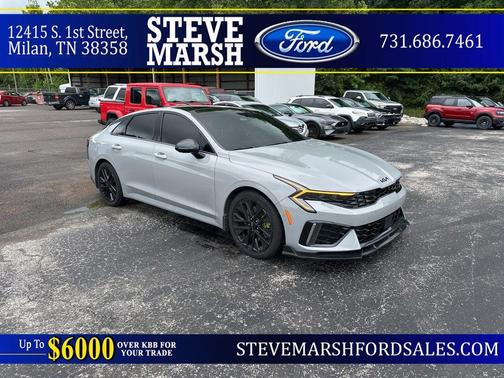 Wolf Gray 2025 Kia K5 GT