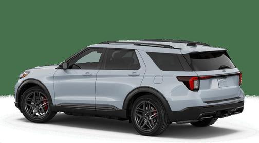 Space White Metallic 2026 Ford Explorer ST-Line