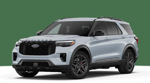 Space White Metallic 2026 Ford Explorer ST-Line
