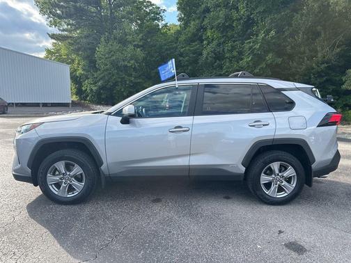 Silver Sky Metallic 2024 Toyota RAV4 Hybrid XLE