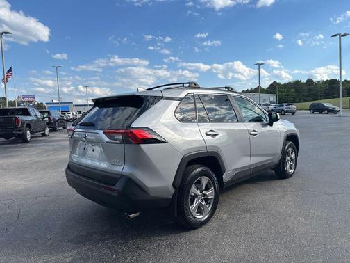 Silver Sky Metallic 2024 Toyota RAV4 Hybrid XLE