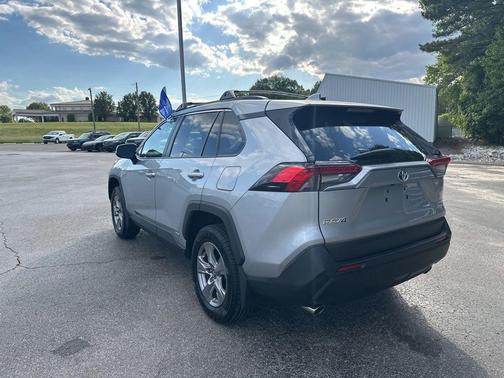 Silver Sky Metallic 2024 Toyota RAV4 Hybrid XLE
