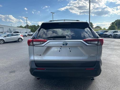 Silver Sky Metallic 2024 Toyota RAV4 Hybrid XLE