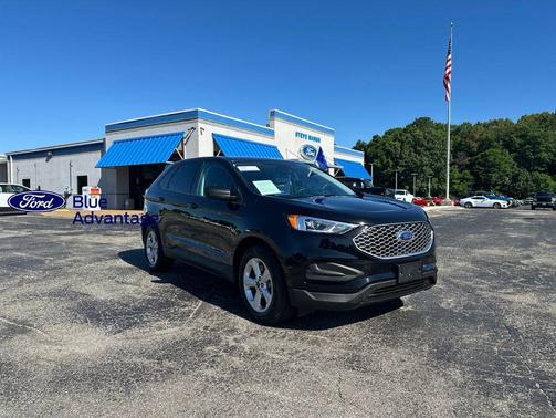 Agate Black Metallic 2024 Ford Edge SE