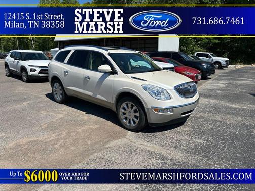 White Diamond Tricoat 2012 Buick Enclave Premium