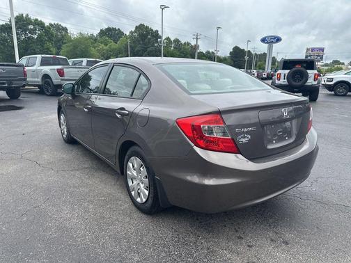 Urban Titanium Metallic 2012 Honda Civic LX