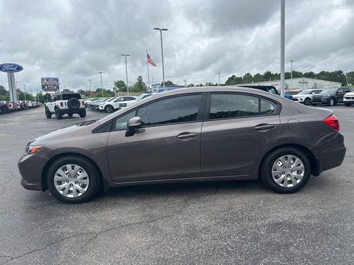 Urban Titanium Metallic 2012 Honda Civic LX