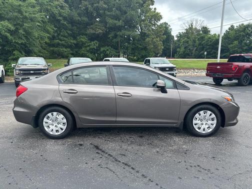 Urban Titanium Metallic 2012 Honda Civic LX