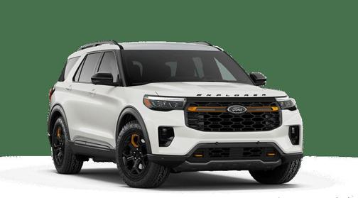 Star White Metallic Tri-Coat 2026 Ford Explorer Tremor