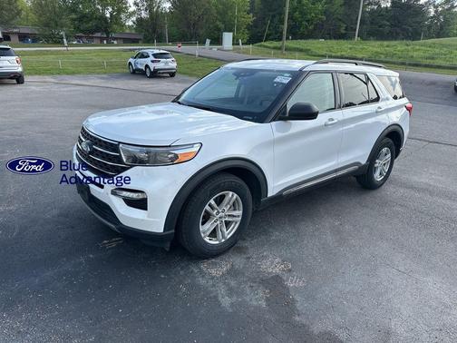Oxford White 2024 Ford Explorer XLT