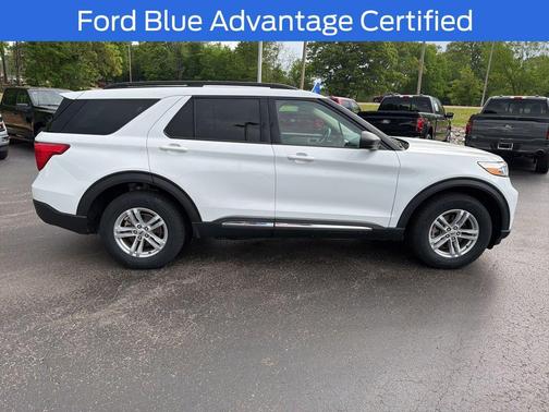 Oxford White 2024 Ford Explorer XLT
