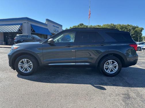 Stone Blue Metallic 2023 Ford Explorer XLT