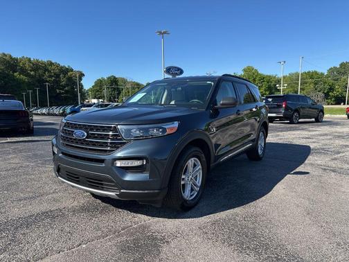 Stone Blue Metallic 2023 Ford Explorer XLT