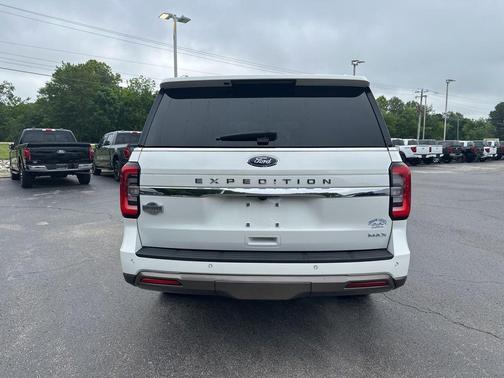 Star White Metallic Tri-Coat 2022 Ford Expedition Max King Ranch