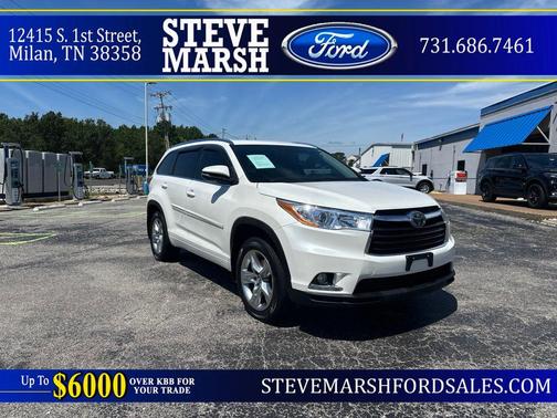 Blizzard Pearl 2016 Toyota Highlander Limited